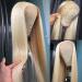 Maxine 613 Straight Wave 30 Inch Human Hair Blonde Lace Front Wig - 150% Density, HD Lace Frontal, Pre Plucked with Baby Hair - Buy Online on GoSupps.com