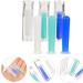 PLAFOPE 6pcs Suction Stick Lens Applicator Contact Sticks for Soft Contacts Convenient Contact-Lens Remover Supplies Care Plastic Assorted Color 4x1cm - Buy Online on GoSupps.com