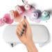 CHAOEEMY Manicure Armrest - PU Leather Hand Pillow for Nail Desk & Salon Table (White) - Buy Online on GoSupps.com