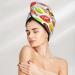 Color Donut Microfiber Hair Towel - Super Absorbent Coral Velvet Wrap for Women | Quick Dry Cap for Long Curly & Thick Hair - Buy Online on GoSupps.com