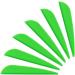 M.SJUMPPER ARCHERY 3 Inch Plastic TPU Fletching Arrows Vanes (51 Pack) - Green for Hunting and Targeting - Buy Online on GoSupps.com
