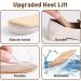 Abnaok Heel Lift - 4 Layer Gel Shoe Inserts for Women | Adjustable Orthopedic Heel Lifts for Pain & Leg Length Discrepancy | 2 Pairs Wedge Inserts - Buy Online on GoSupps.com