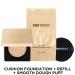 PONY EFFECT Coverstay Cushion Foundation Ex | Rosy Ivory 001 | Long-lasting & High Coverage | Light to Medium Skin | K-beauty - Buy Online on GoSupps.com