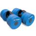 Buy Sport-Thieme Aqua Jogging Dumbbells - Optimal Buoyancy & Water Resistance | Aquafitness Foam Dumbbells in Two Sizes | Skin-Friendly | Blue Senior - Buy Online on GoSupps.com