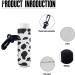 SCRAWLGOD Cow Print Lip Balm Holder Keychain Portable Lip Balm Sleeve keychain Chapstick Holder Secure and Nice Hand Feeling Set of 2 Cow Print 2 - Buy Online on GoSupps.com