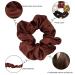 Jumbo Satin Hair Scrunchies for Women - 6PCS Oversized Scrunchie Set for Thick Hair - Buy Online on GoSupps.com