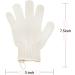 Exfoliating Gloves for Smooth & Soft Skin - Body Scrub & Ingrown Hair Remover - Shower Scrubber for Women & Men - 1 Pair - Buy Online on GoSupps.com
