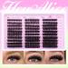 HeyAlice Fluffy Lash Clusters - 60/80/100D D Curl Eyelash Extensions | Thick 10-18mm Individual Lashes for Stunning Volume - Buy Online on GoSupps.com