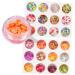 FOMIYES 48 Boxes Fruit Slice Diy Manicure Nail Art Decoration Fruit Slices Nail Salon Sticker Nails Decoration Ceramic Decor Cellphone Craft Slice Nail Art Slices Bracelet Filling 3d - Buy Online on GoSupps.com