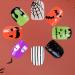 Halloween Nails Full Glossy Nails For Women Halloween False Nails Short Square Fake Nails False Nails With Spider Web Bat Ghost Glossy Design For Women Girls - Buy Online on GoSupps.com