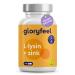 L -lysine - 400 vegan capsules - 1 000 mg lysine high doses per daily dose - essential amino acid with zinc for immune system & skin hair nails - from herbal fermentation