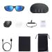 OhO 4K Ultra HD Camera Glasses 128GB - Smart Glasses with UV400 Sunglasses Lens (Black) - Buy Online on GoSupps.com
