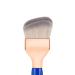 Bdellium Tools Golden Triangle 971 Large Slanted Double Dome Blender | Vegan Synthetic Makeup Brush for Foundation Application & Blending - Blue (1pc - Buy Online on GoSupps.com