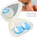 Anggrek Cute Mushroom Contact Lens Container Set for Women & Girls - Sustainable Easy to Wear Double Box Protects Accessories - Buy Online on GoSupps.com