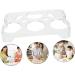 Mikikit Egg Holder Storage 3pcs Egg Storage Box Fridge Eggs Refrigerator Clear Shelves Kitchen Egg Holder Place Plate Household - Buy Online on GoSupps.com
