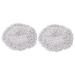2 PCS Sweeper Mop Cloth Cleaned Mop Pads Side Brush Main Roller Brush for Dreame Bot W10 W10Pro Robotic Vacuum Cleaner