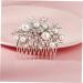 NUSITOU Bridal Comb Bridal Hair Comb Bridesmaid Hair Comb Rhinestone Hair Comb Bride Pearls Hair Comb Wedding Hair Comb Wedding Hair Accessory Bride Hair Comb - Buy Online on GoSupps.com
