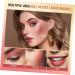 NULYLU 5pcs Blush Makeup Creamy Eyeshadow Face Sheer Flush Facial Beauty Cosmetic Pigment Pigment - Buy Online on GoSupps.com