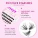 Buy DIY 3D Effect Lash Clusters - Natural Soft Wispy Individual False Eyelashes | BY YUANZHIJIE (Style-81-0.07-C-MIX) - International Shipping Available - Buy Online on GoSupps.com