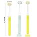 2 Pieces 3 Sided Autism Toothbrush for Special Needs Kids - Soft Bristles for Gentle Tooth and Gum Care (Pink+Red) - 2 PCS - Buy Online on GoSupps.com