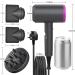 JIAABCHOMO 2000W Professional Hair Dryer with Ionic Technology - Fast Drying, 1 Diffuser, 2 Nozzles, 2 Speeds, 3 Heat Settings - Perfect for Women's Curly and Straight Hair - Buy Online on GoSupps.com
