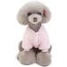 Shop Tineer Cozy Winter Lamb Kashmir Coat for Small & Medium Dogs - Warm Fleece Sweater Vest (M Pink) | Best Winter Gear for Pets - Buy Online on GoSupps.com