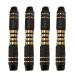 INOOMP 4 Pcs 16 Grams Copper Dart Replacement Barrels for Soft Tip Dart Steel Tip Darts