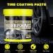Tire Maintenance and Coating Paste Tire Maintenance Coating Paste Tire Polish Remover Tyre Protective Coating Restorer Tire Coating Paste Provides Lasting Gloss Quick Drying (2pcs) - Buy Online on GoSupps.com