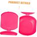 Subsofan Silicone Shell 2-Piece Menstrual Cup Storage Box - Reusable Pink Carrier Bag for Women - Buy Online on GoSupps.com