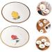 MAGICLULU 8 Pcs Hand-painted Saucer Ceramic Sauce Plate Butter Ketchup Dish Dipping Dishes Ceramic Condiment Dishes Vinegar Bowls Sauce Seasoning Plate White Simple Soy Sauce Rack Ceramics 9.5X9.5X2.5CMx4pcs Whitex4pcs - Buy Online on GoSupps.com