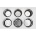 Syrisora Essential Oil Heater - Massage Oil Warmer with 6 Compartments & Constant Temperature for 30-50ml Glass Bottles - 110-240V (EU Connector) - Buy Online on GoSupps.com