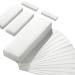 500 Pack Non Woven Body and Facial Wax Strips Waxing Strips Body Hair Removal Wax Paper for Hair Removal Soft Wax Hair Removal Strips for Hair Removal Use Different Sizes