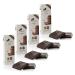 ANTICO CAFFE' NOVECENTO Ciokarrua | Chocolate Modica Aroma Rum IGP Gluten Free | Raw Modica Crafts | Lactose-Free Printed | Chocolate Bars - (4 x 100 g)