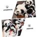 minkissy Panda Hair Band Cute Animal Scrunchies Hairbands for Womens Hair Girls Hair Ties Panda Doll Hair Rope Towel Microfiber Scrunchie Hair Ties for Women Lace up Ponytail Women's Cloth - Buy Online on GoSupps.com