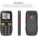 Artfone C1 Mobile Phone for Elderly - Big Buttons High Volume & SOS Function | International Shipping - Buy Online on GoSupps.com