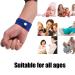 Acupressure Bracelets for Adults & Kids - 4 Pairs Anti-Evil Bands for Pregnancy & Travel Sickness - Buy Online on GoSupps.com