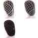 Chuyix Women's Pearl Crochet Hair Snood - Mesh Hair Network for Sleeping & Styling - Perfect for Buns & Dutt Hairstyles - 1pc Black - Buy Online on GoSupps.com