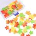Pack of 110 Edible Maple Leaf Cupcake Toppers Maple Leaf Cake Decoration Cupcake Toppers Autumn Leaves Muffin Decoration for Thanksgiving Baby Shower Kids Birthday Party Cake Decorations 110pcs Multi Colour - Buy Online on GoSupps.com