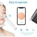 Electric Blackhead Remover with Camera Visual Electric Facial Pore Cleaner Phone Linked Display WiFi Beauty Device for Skin Care Powerful Removal Blackhead Acne Extractor with 6 Replaceable Probes - Buy Online on GoSupps.com