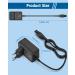 15V HQ8505 Razor Charging Cable for Philips Norelco 3000/7000/9000 Series - Compatible Power Shaver Charger for S5050 PT860 AT750 QP6520 & More - Buy Online on GoSupps.com