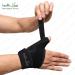HealthAndYoga GuardNHeal Thumb Spica Support Splint - Universal Size for Right & Left Hand - Effective Thumb & Metacarpal Immobilizer with Double Strapping - Buy Online on GoSupps.com
