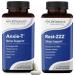 LifeSeasons Anxie-T with Rest-ZZZ - Supports Mood & Full Night's Sleep - Naturally Ease Muscle Tension & Restlessness - 120 Capsules