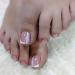 Square Short Full Cover Fake Toenails 3 Pack (72 PCS) - French Leopard Glitter Pink Purple Toe Nails Set with Glue, File, and Stickers - Perfect for Women, Teens, Girls - 007.Fr - Buy Online on GoSupps.com