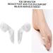 Reusable Toe Separators - Bunion Corrector for Foot Pain Relief with Soft Silicone Gel - Toe Spacers for Improved Alignment and Comfort - Buy Online on GoSupps.com