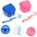 Healeved Baby Toothbrush Set with Storage Box | Oral Care Essentials for Infants - Shop Internationally - Buy Online on GoSupps.com