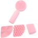 Angoily Silicone Face Brush Face Exfoliator Face Scruber Exfoliate for Face Scrubber Facial Exfoliator Silicone Face Scrubber for Women 3d Manual Cleansing Brush Pink Silica Gel - Buy Online on GoSupps.com