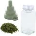 Spice Powder Bottle + Funnel + Organic Coriander Leaves 15g - Buy Online on GoSupps.com