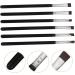 Baluue 24 Pcs Flat Eyebrow Brush Fine Eyeliner Brush Eye Brush Makeup Eye Lash Brush Black Wooden Handle - Buy Online on GoSupps.com