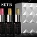  Tewzafiya Glitter Lip Gloss - 3 Lipsticks with Luminous Finishes | Fashionable Lipstick - for Women and Girls Commute Valentine's Day Holidays Parties Travel Office Home Routine - Buy Online on GoSupps.com