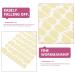 PATKAW Fake Nail Glue Sticker 6 Sheets Double-sided Nail Sticker Adhesive Super Sticky Tips False Nails Manicure Tape Fake Nails Tips DIY Nail Art Decoration - Buy Online on GoSupps.com